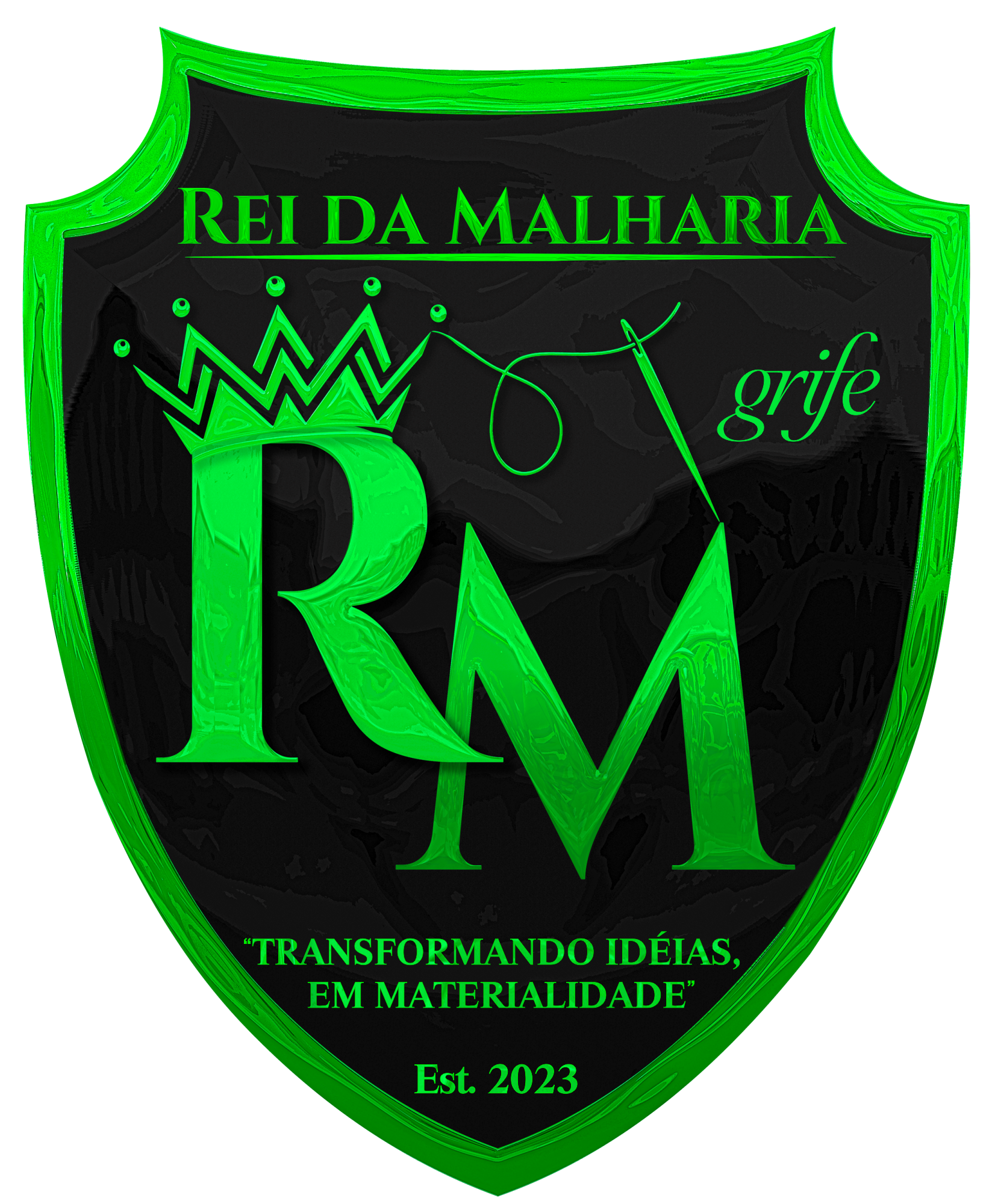Logo Rei da Malharia